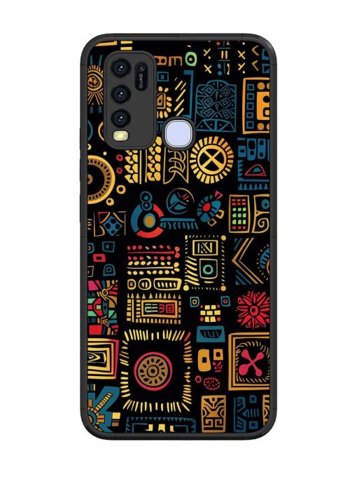 Tribal Tapestry Glossy Soft Edge Case for Vivo Y50 Chachhi