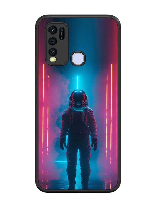 Neon Astronaut Glossy Soft Edge Case for Vivo Y50 Chachhi