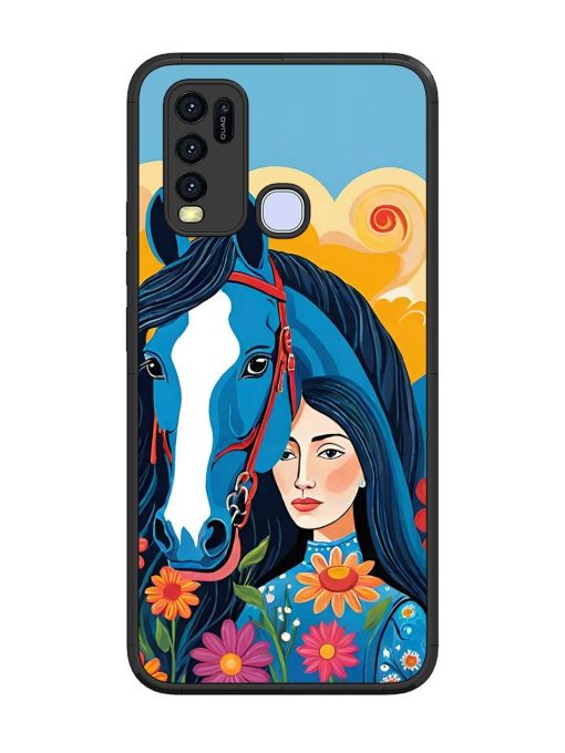 Equine Enchantment Glossy Soft Edge Case for Vivo Y50 Chachhi