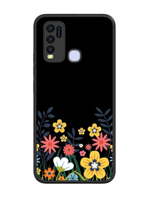 Floral Night Sky Glossy Soft Edge Case for Vivo Y50 Chachhi