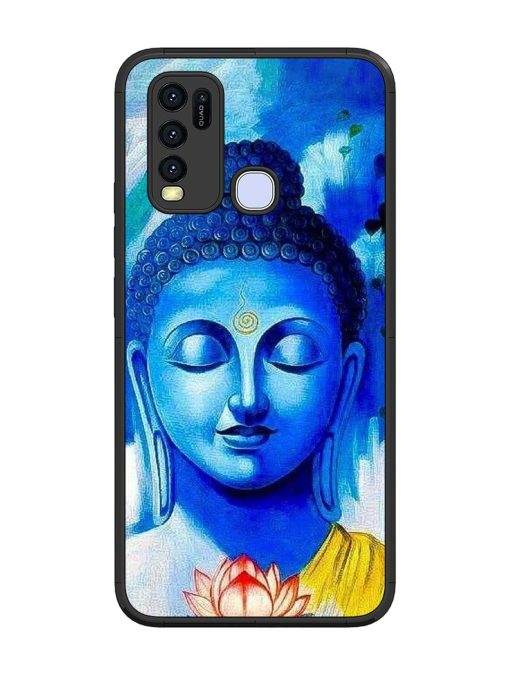 Serene Buddha With Lotus Glossy Soft Edge Case for Vivo Y50 Chachhi