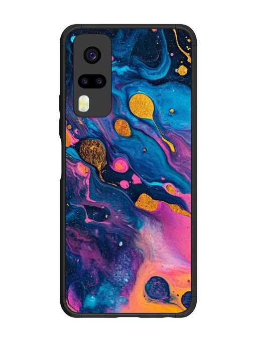 Cosmic Swirl Glossy Soft Edge Case for Vivo Y51 Chachhi