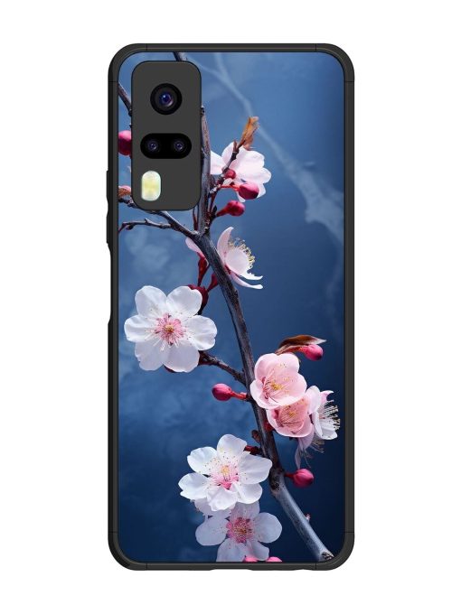 Delicate Blossoms Glossy Soft Edge Case for Vivo Y51