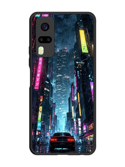 Neon Nightscape Glossy Soft Edge Case for Vivo Y51 Chachhi