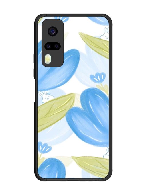 Bunny'S Blue Garden Glossy Soft Edge Case for Vivo Y51 Chachhi