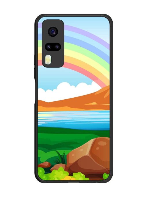 Rainbow Over The Lake Glossy Soft Edge Case for Vivo Y51 Chachhi