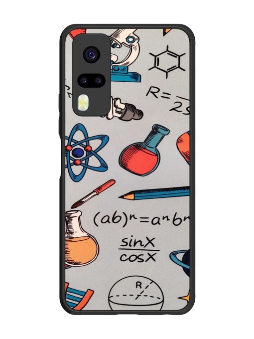 Science Doodle Delight Glossy Soft Edge Case for Vivo Y51 Chachhi