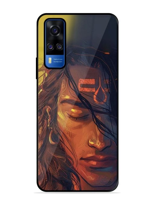 Tranquil Shiva Glossy Soft Edge Case for Vivo Y51A Chachhi