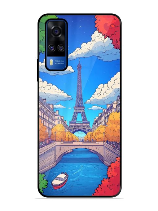 Parisian Panorama Glossy Soft Edge Case for Vivo Y51A Chachhi