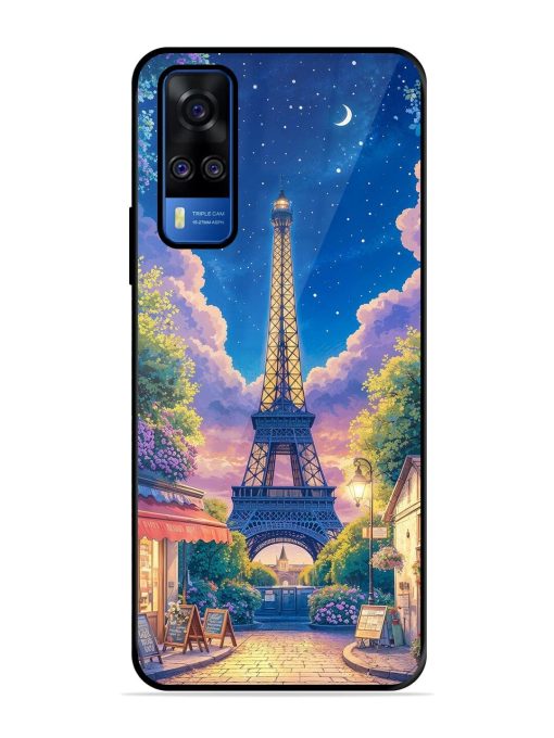 Twilight In Paris Glossy Soft Edge Case for Vivo Y51A Chachhi