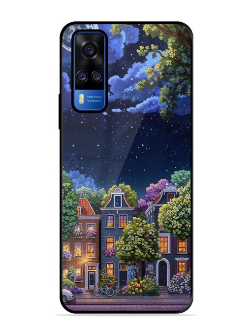 Moonlit Streets Glossy Soft Edge Case for Vivo Y51A Chachhi