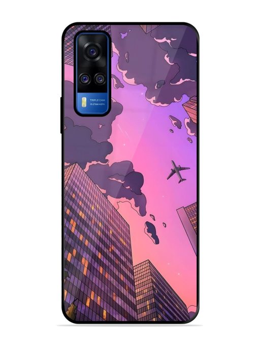 Urban Twilight Glossy Soft Edge Case for Vivo Y51A Chachhi