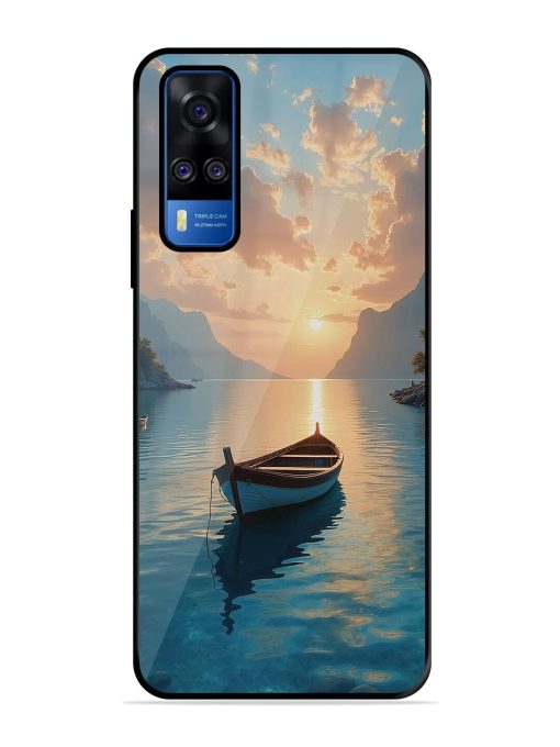 Serene Sunset Glossy Soft Edge Case for Vivo Y51A Chachhi