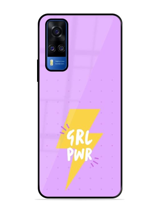 Girl Power Spark Glossy Soft Edge Case for Vivo Y51A Chachhi