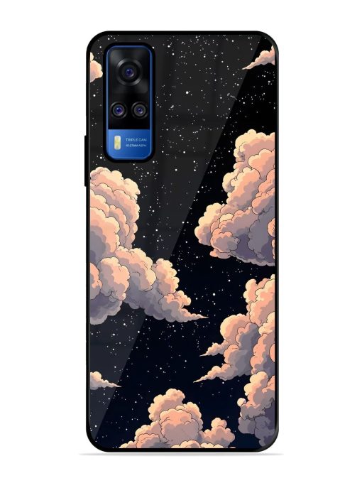 Starry Night Dreams Glossy Soft Edge Case for Vivo Y51A Chachhi