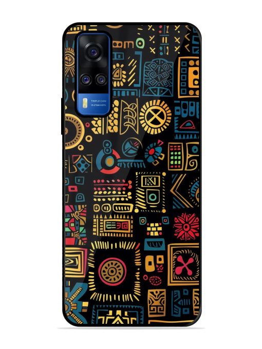 Tribal Tapestry Glossy Soft Edge Case for Vivo Y51A Chachhi