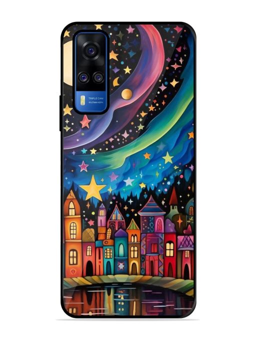 Starlit Village Glossy Soft Edge Case for Vivo Y51A Chachhi