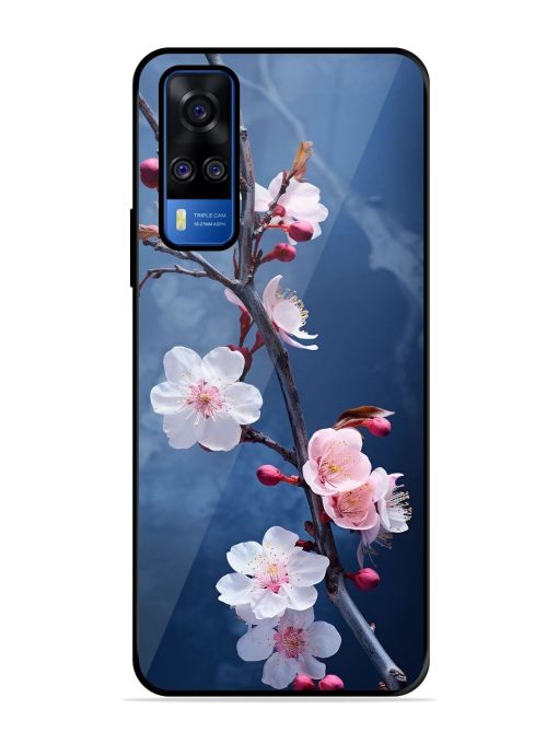 Delicate Blossoms Glossy Soft Edge Case for Vivo Y51A Chachhi