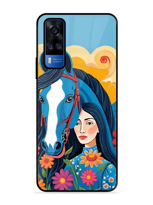 Equine Enchantment Glossy Soft Edge Case for Vivo Y51A Chachhi