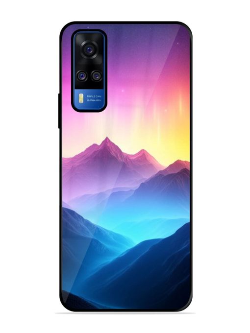 Cosmic Mountains Glossy Soft Edge Case for Vivo Y51A Chachhi