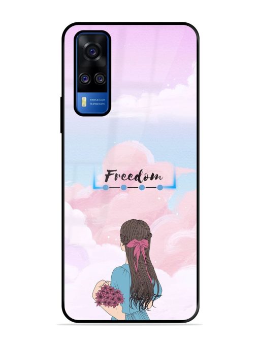 Skyward Dreams Glossy Soft Edge Case for Vivo Y51A Chachhi