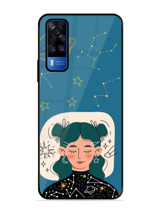 Cosmic Daydreamer Glossy Soft Edge Case for Vivo Y51A Chachhi