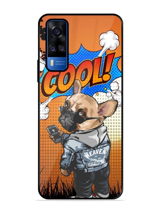 Cool Pup Glossy Soft Edge Case for Vivo Y51A Chachhi