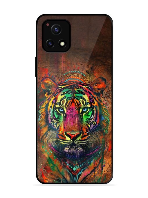 Cosmic Tiger Glossy Soft Edge Case for Vivo Y52S Chachhi