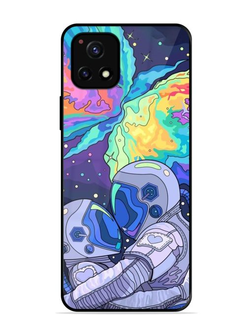 Cosmic Love Glossy Soft Edge Case for Vivo Y52S Chachhi