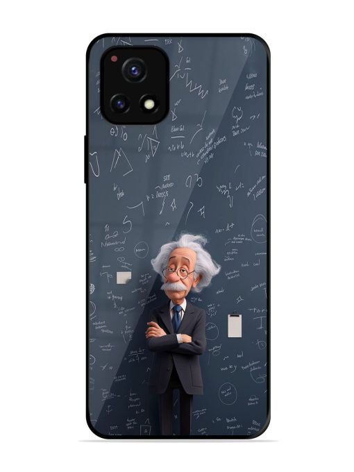 Albert Einstein Glossy Soft Edge Case for Vivo Y52S Chachhi