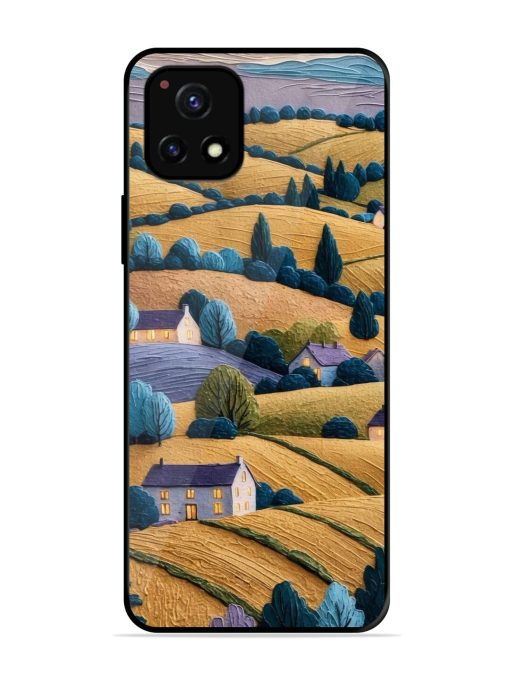 Rolling Hilltop Haven Glossy Soft Edge Case for Vivo Y52S