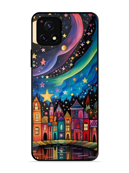 Starlit Village Glossy Soft Edge Case for Vivo Y52S Chachhi