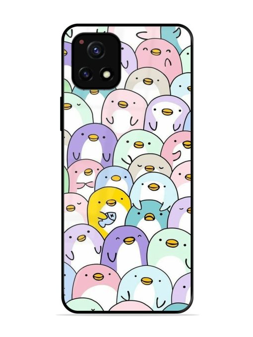 Penguin Party Glossy Soft Edge Case for Vivo Y52S Chachhi