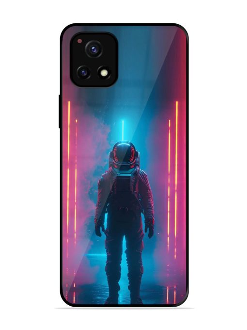 Neon Astronaut Glossy Soft Edge Case for Vivo Y52S Chachhi