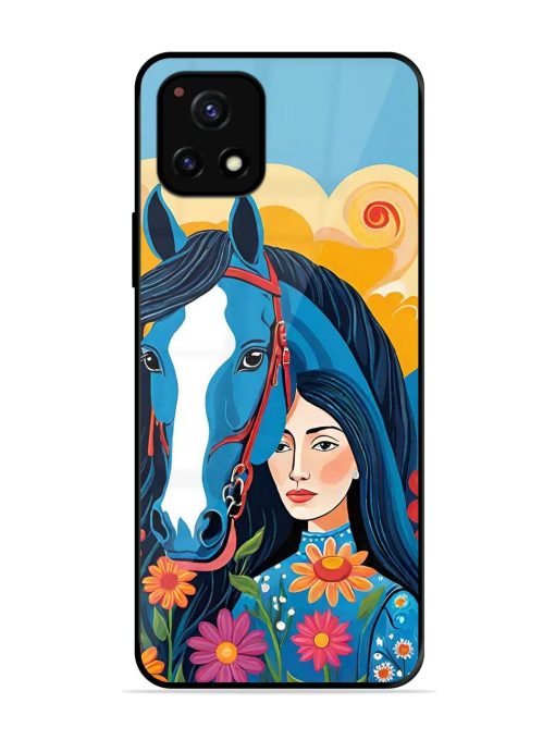 Equine Enchantment Glossy Soft Edge Case for Vivo Y52S Chachhi