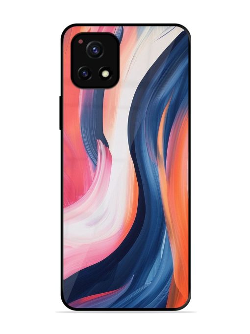 Whirling Hues Glossy Soft Edge Case for Vivo Y52S