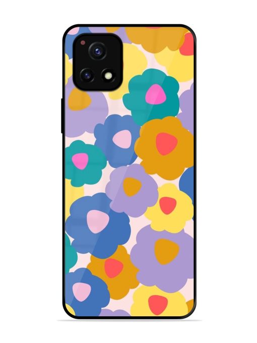 Flower Power Glossy Soft Edge Case for Vivo Y52S Chachhi