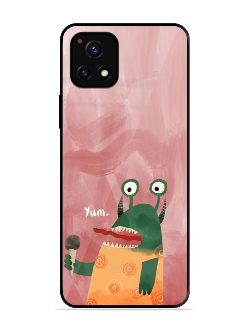 Hungry Monster Glossy Soft Edge Case for Vivo Y52S Chachhi