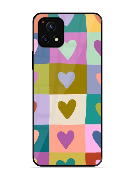 Box Of Hearts Glossy Soft Edge Case for Vivo Y52S Chachhi