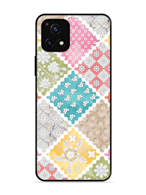 Patchwork Dreamscape Glossy Soft Edge Case for Vivo Y52S Chachhi