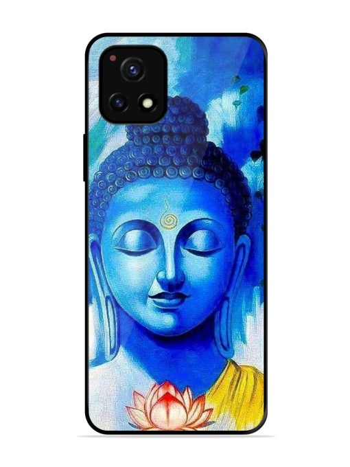 Serene Buddha With Lotus Glossy Soft Edge Case for Vivo Y52S Chachhi