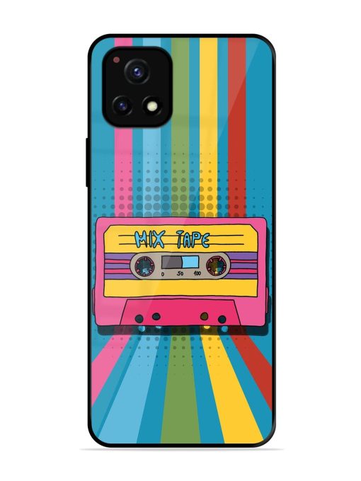 Retro Cassette Tapes Glossy Soft Edge Case for Vivo Y52S Chachhi