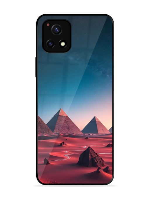 Ancient Wonders Sky Glossy Soft Edge Case for Vivo Y52S Chachhi