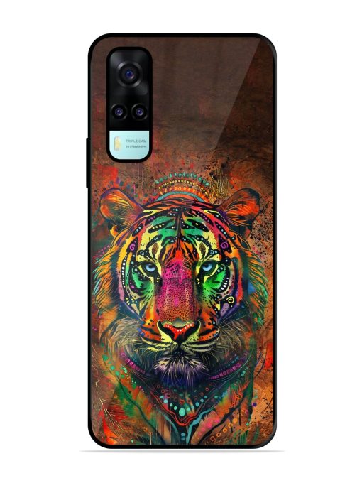 Cosmic Tiger Glossy Soft Edge Case for Vivo Y53S Chachhi