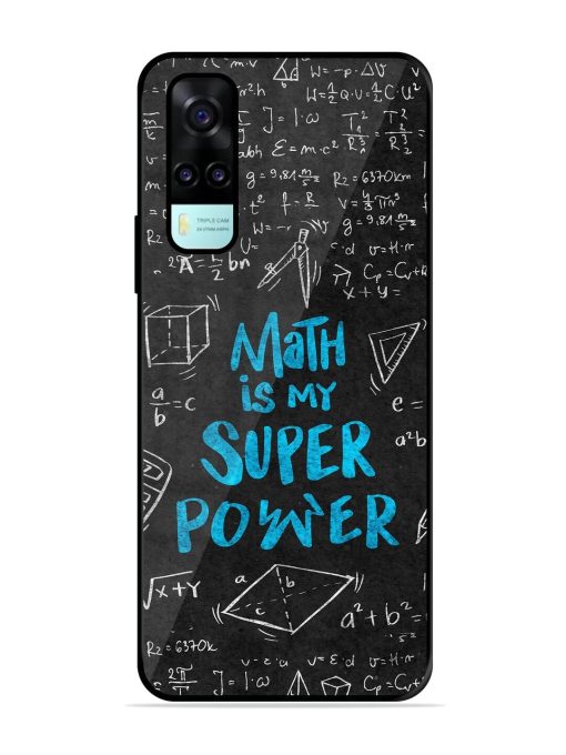 Math Magic Glossy Soft Edge Case for Vivo Y53S Chachhi