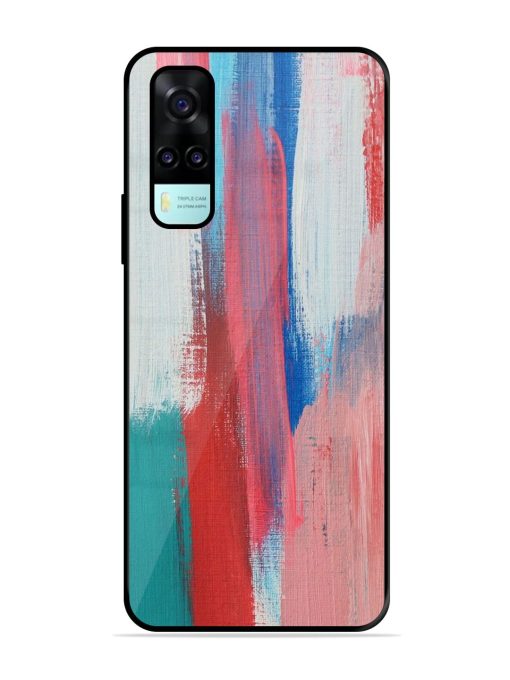 Colorful Chaos Glossy Soft Edge Case for Vivo Y53S Chachhi