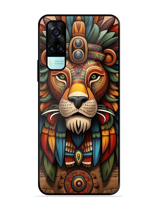 Aztec Majesty Glossy Soft Edge Case for Vivo Y53S Chachhi