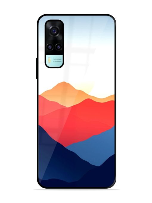 Sunset Peaks Glossy Soft Edge Case for Vivo Y53S Chachhi