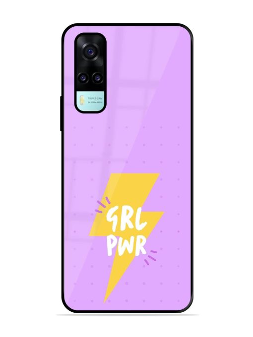 Girl Power Spark Glossy Soft Edge Case for Vivo Y53S Chachhi