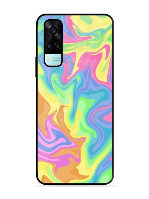 Whimsical Swirl Glossy Soft Edge Case for Vivo Y53S Chachhi